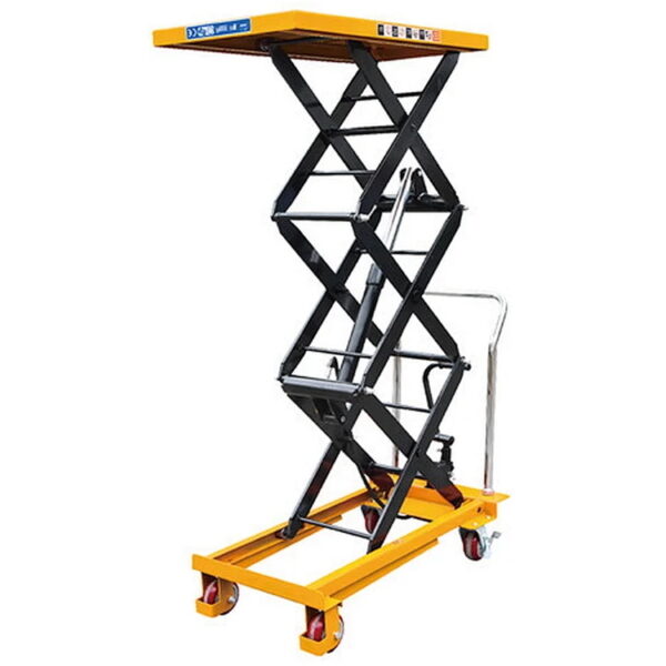 PTH500 Scissor Lift Table Raised