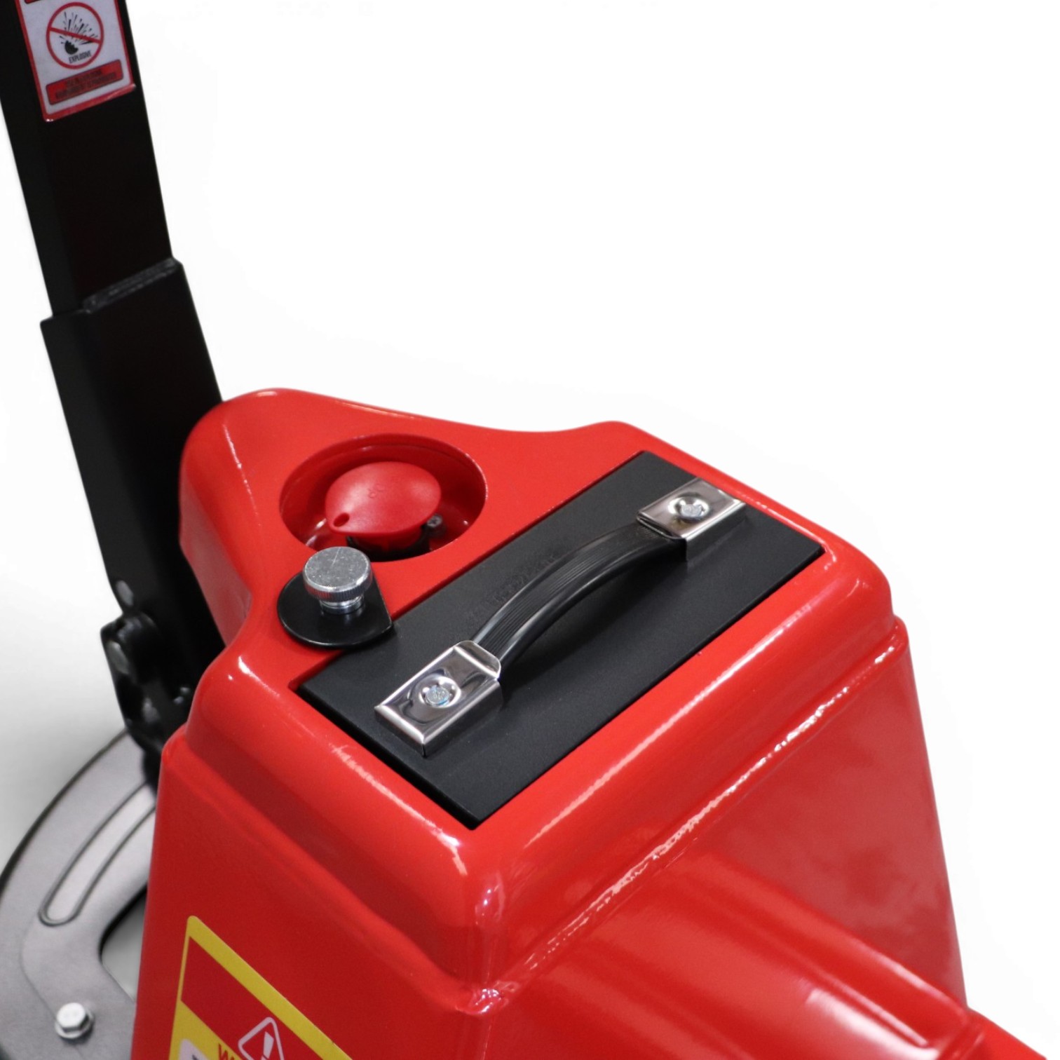 MID-EPT15-65Low-Profile-Pallet-Truck Top Battery Image
